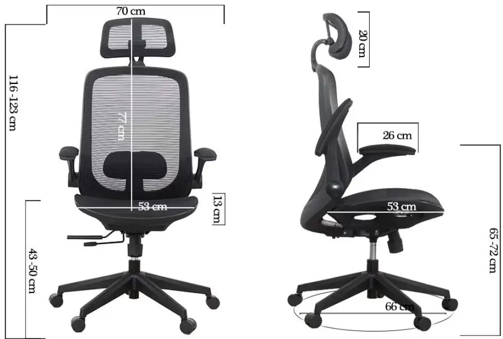 Кресло Prestige Chairs SYYT 9509 (Black) - 15