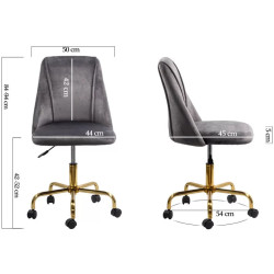 Стул Prestige Chairs OFF 642 (Grey) Thumb