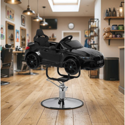 Кресло парикмахерское детское Gabbiano BMW 155294 (Black)