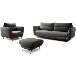 Set de mobila moale Eltap Silva Flores 04 (Gray) Thumb