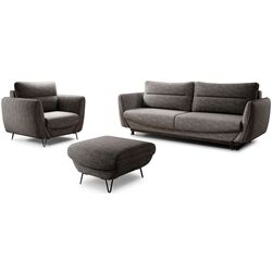 Набор мягкой мебели Eltap Silva Marte 130 (Gray-Beige) Thumb