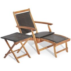 Комплект садовой мебели Costway HW70244 (Brown/Natural) Thumb