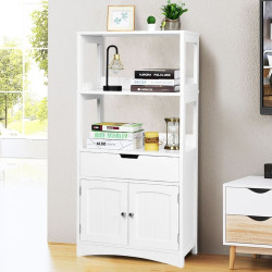 Etajera Costway HW66295WH (White)