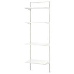 Etajera Ikea Boaxel 1 sectiune/polite 62x40x201 (Alb) Thumb