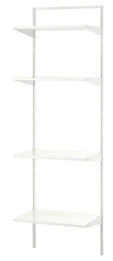 Etajera Ikea Boaxel 1 sectiune/polite 62x40x201 (Alb) - 3