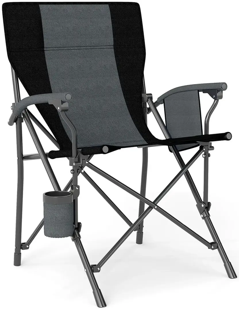Scaun pliabil Costway NP12473DK-1 (Black/Grey) - 4
