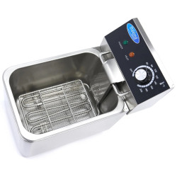 Фритюрница электрическая Maxima 09365211 (Inox/Black) Thumb