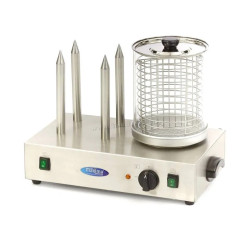 Incalzitor de hot-dog Maxima 9300585 (Inox)