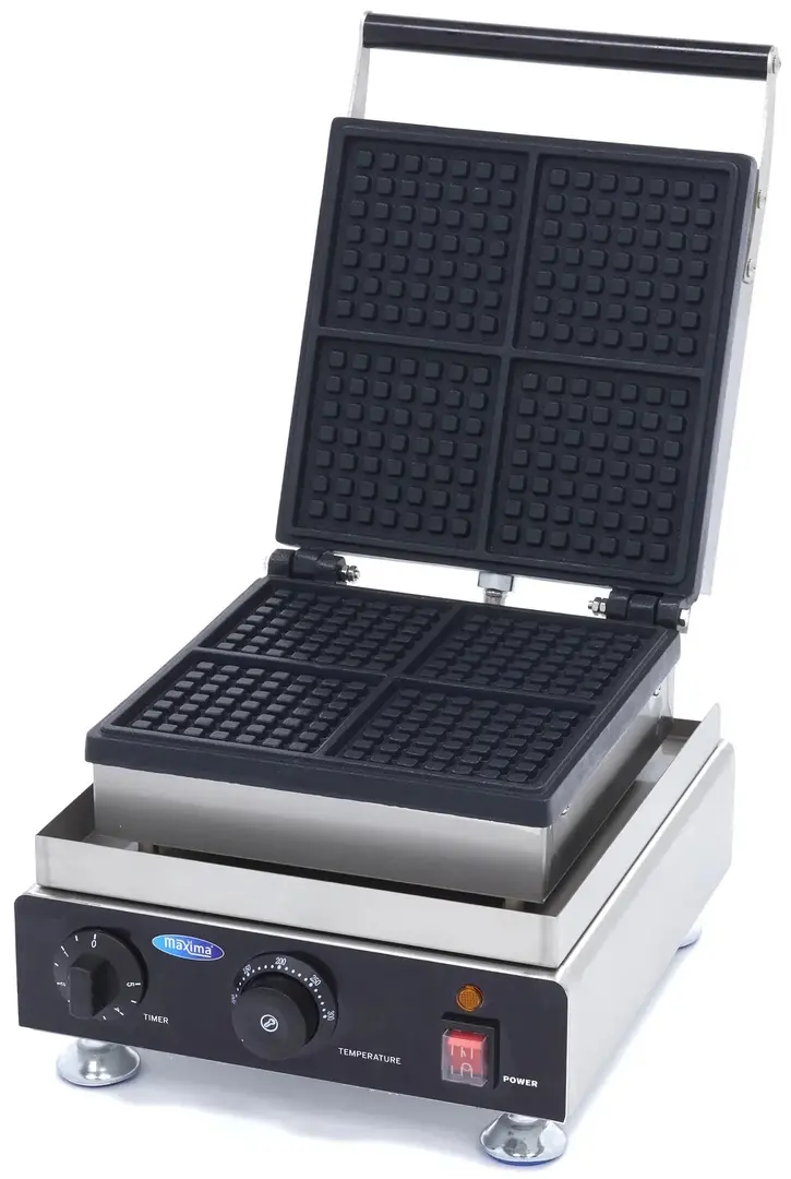 Вафельница Maxima 9374202 (Inox/Black)