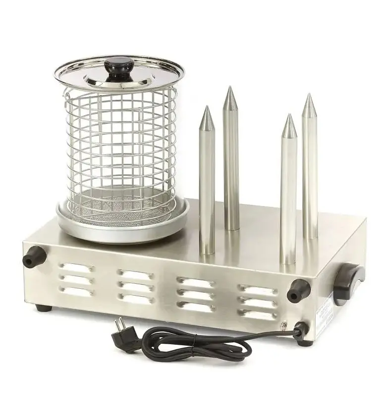 Incalzitor de hot-dog Maxima 9300585 (Inox) - 4