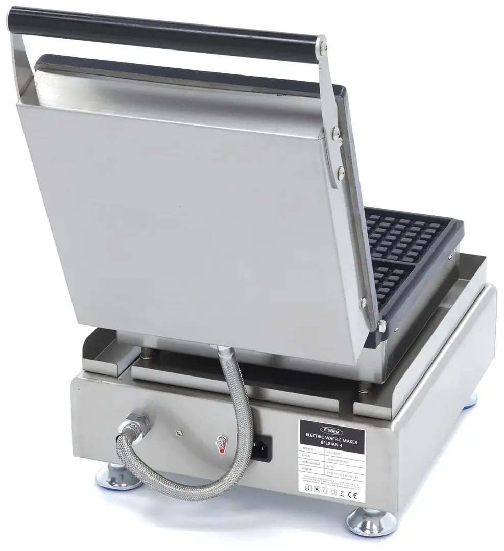 Вафельница Maxima 9374202 (Inox/Black) - 4