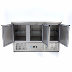Masa frigorifica Maxima 9400435 (Inox) Thumb