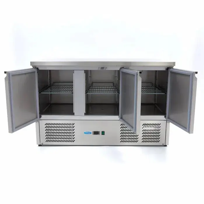 Masa frigorifica Maxima 9400435 (Inox) - 4