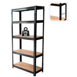 Etajera GardenLine GWI7361 (Black) Thumb