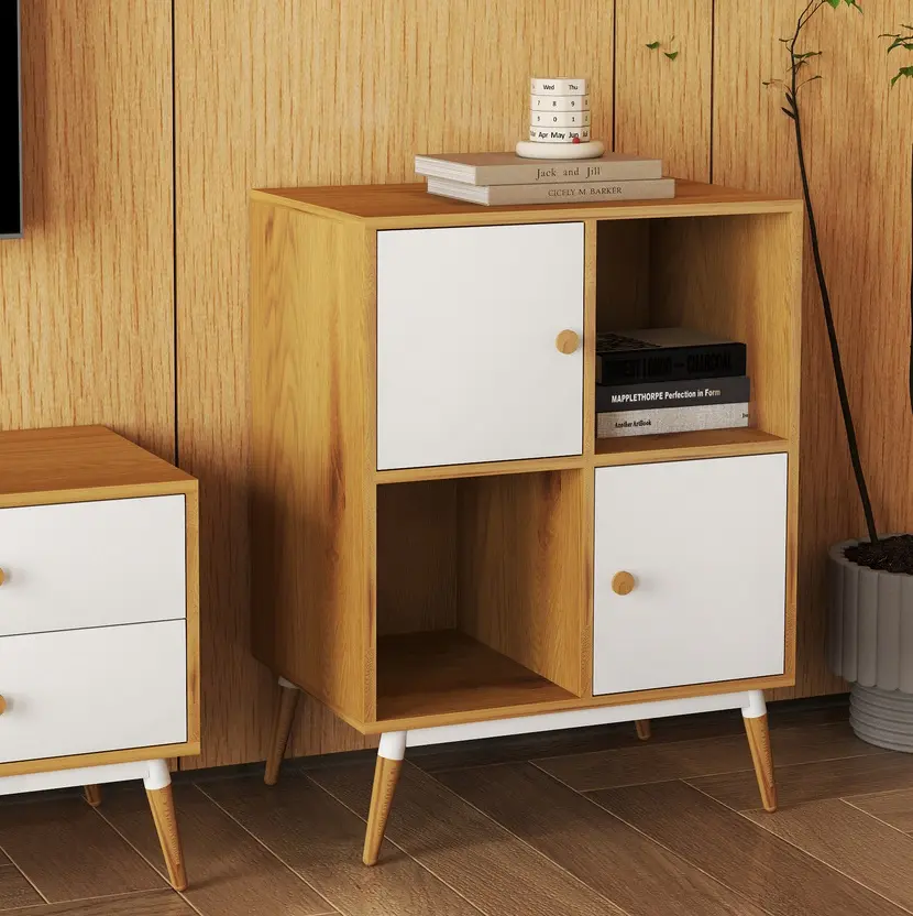 Стеллаж DP Marani (White/Wood)