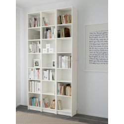 Etajera Ikea Billy 120x28x237 (Alb)