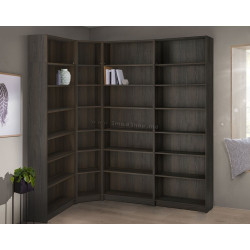 Стеллаж Ikea Billy 215/135x28x237 (Тёмно-коричневый) Thumb