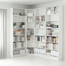 Etajera Ikea Billy 215/135x28x237 (Alb)