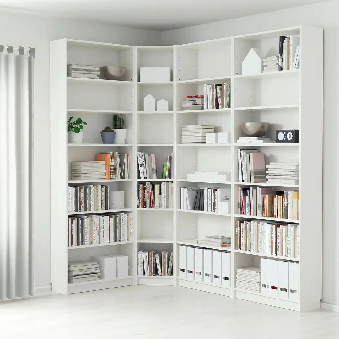 Стеллаж Ikea Billy 215/135x28x237 (Белый)