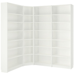 Стеллаж Ikea Billy 215/135x28x237 (Белый) Thumb