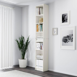 Etajera Ikea Billy 40x28x237 (Alb)