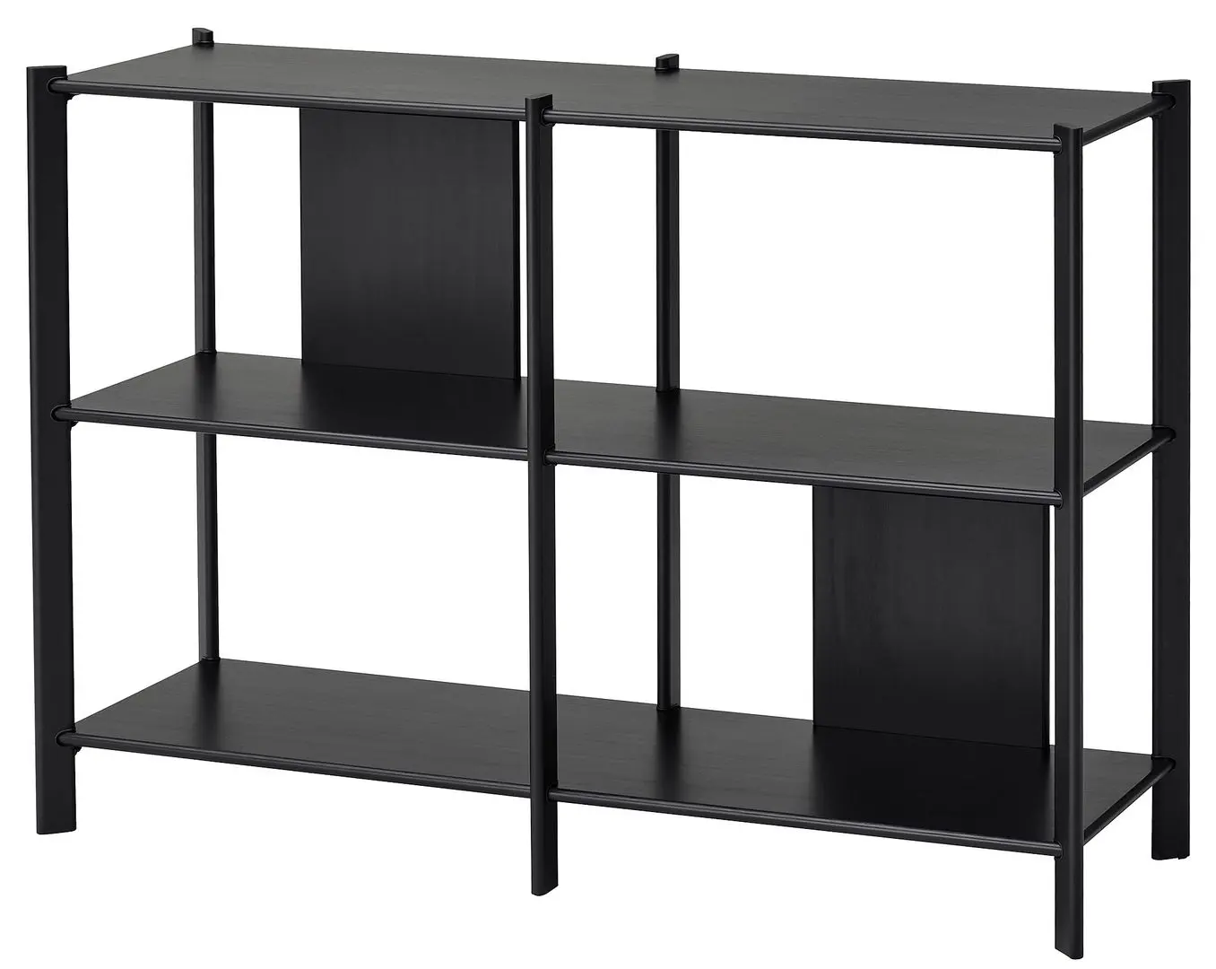 Стеллаж Ikea Jattesta 120x85 (Черный) - 2