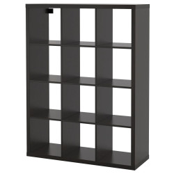 Etajera Ikea Kallax 112x14 (Negru-maro) Thumb