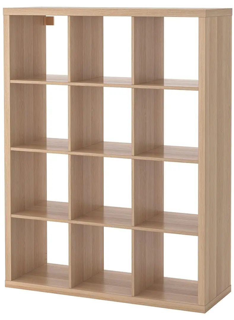 Стеллаж Ikea Kallax 112x147 (Состаренный дуб) - 3