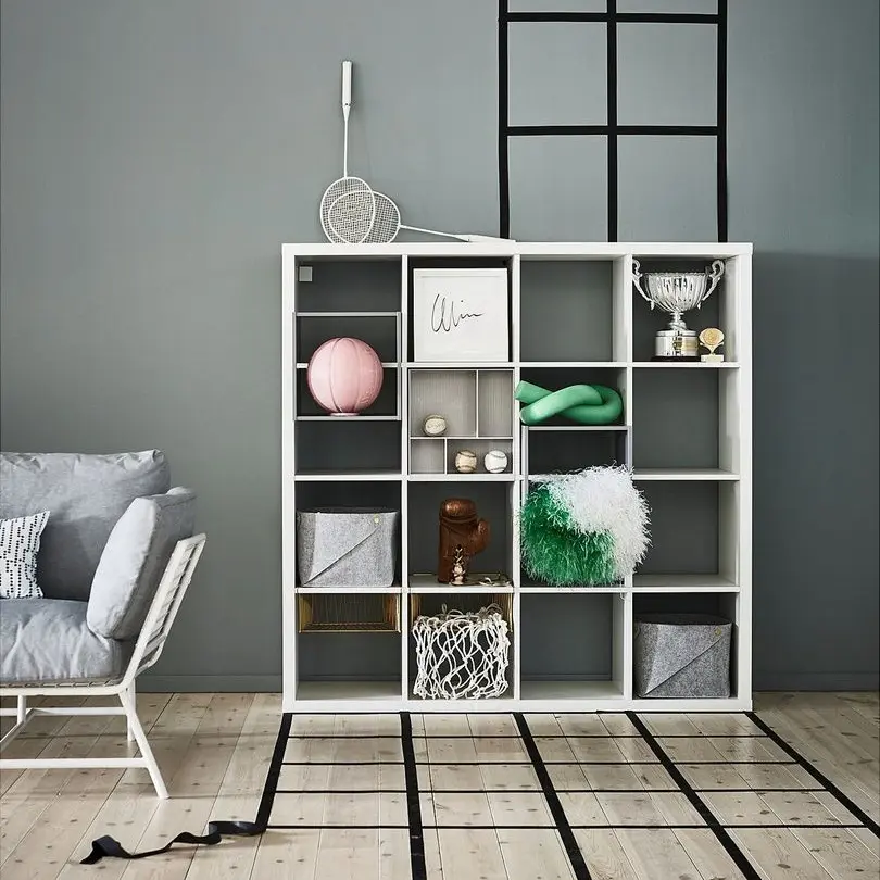 Etajera Ikea Kallax 147x147 (Alb)