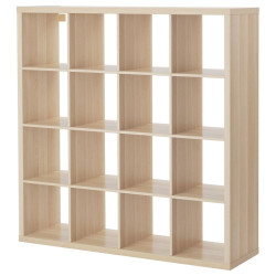 Стеллаж Ikea Kallax 147x147 (Состаренный дуб) Thumb