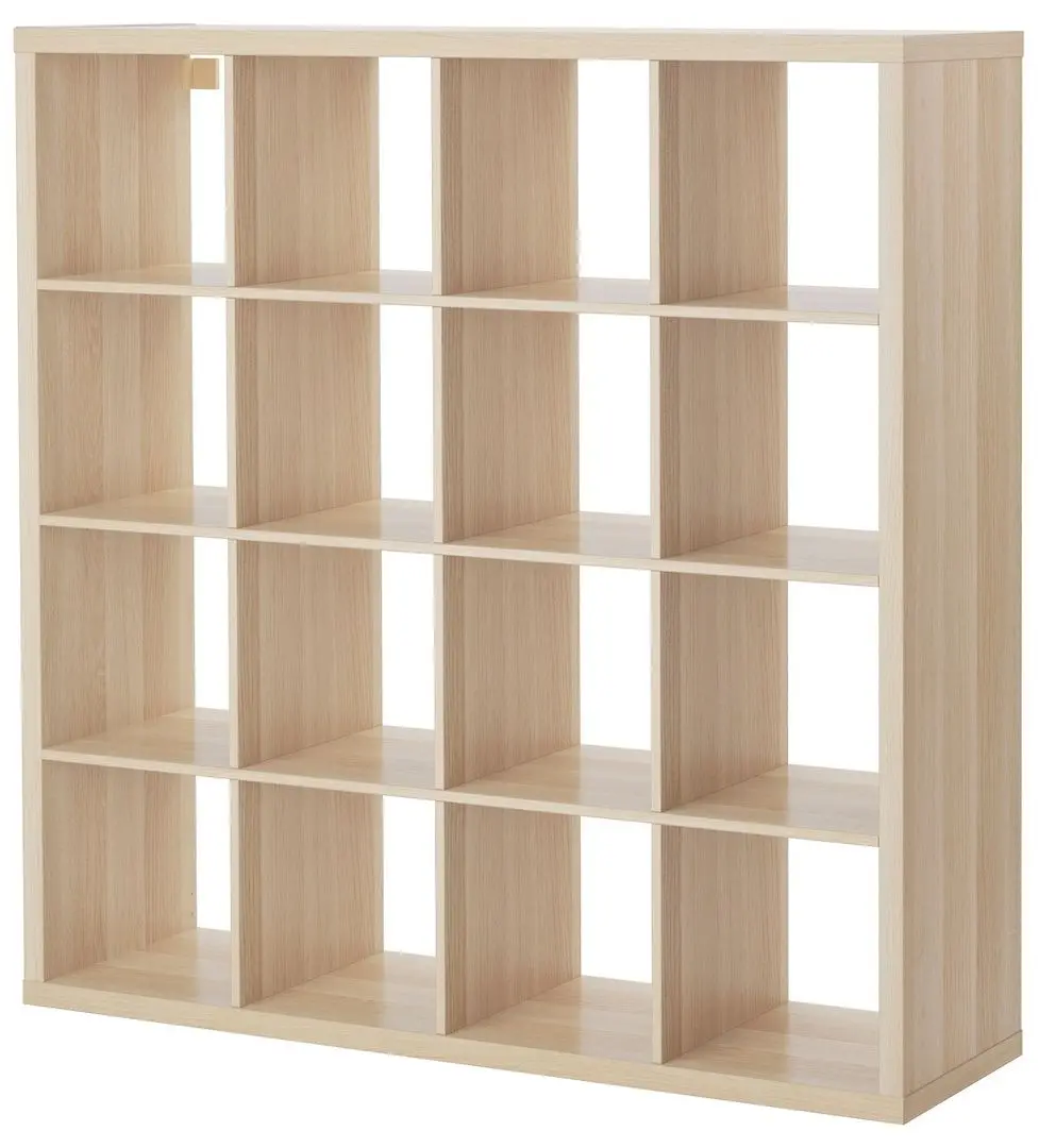 Стеллаж Ikea Kallax 147x147 (Состаренный дуб) - 2