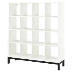 Стеллаж Ikea Kallax 147x164 (Белый/Черный) Thumb