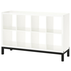 Стеллаж Ikea Kallax 147x94 (Белый/Черный) Thumb