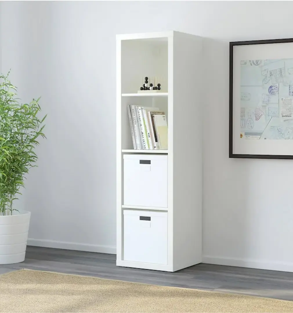 Etajera Ikea Kallax 42x147 (Alb)