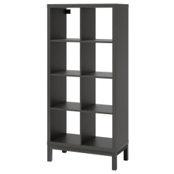 Стеллаж Ikea Kallax 77x164 (Черно-коричневый/Черный) Thumb