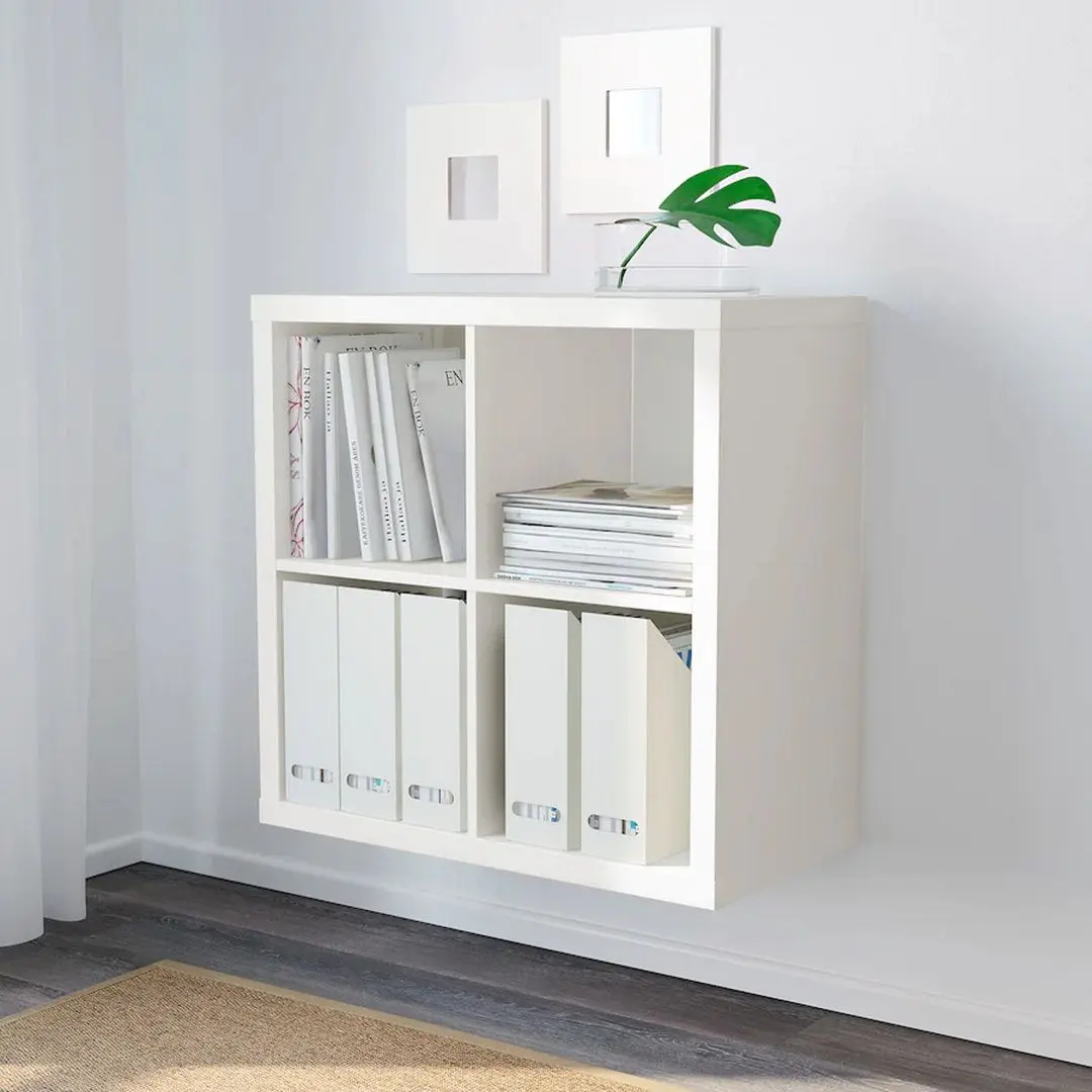 Etajera Ikea Kallax 77x77 (Alb)