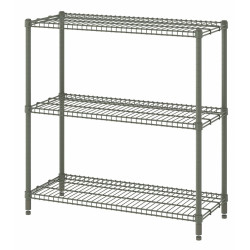 Стеллаж Ikea Omar 92x36x94 (Серо-зеленый) Thumb