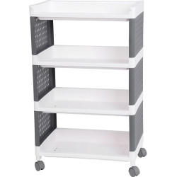 Стеллаж MagicHome Rolly 2212845 (Grey/White) Thumb