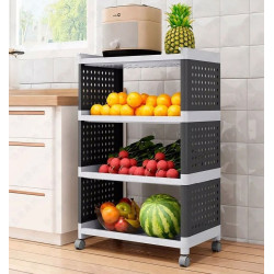 Стеллаж MagicHome Rolly 2212845 (Grey/White)