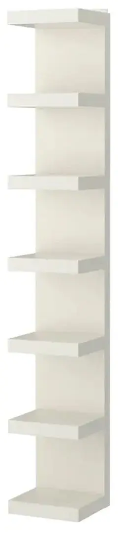 Etajera suspendata Ikea Lack 30x190 (Alb) - 2