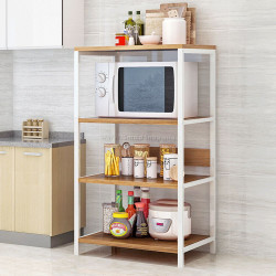 Стеллаж Tempo Kondela Salve (Sonoma Oak/White)
