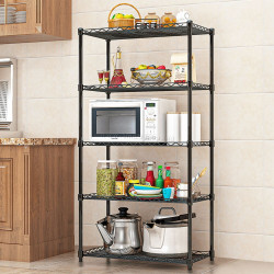 Стеллаж Tempo Kondela Suer Typ 2 (Black)