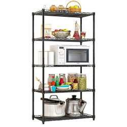 Стеллаж Tempo Kondela Suer Typ 2 (Black) Thumb