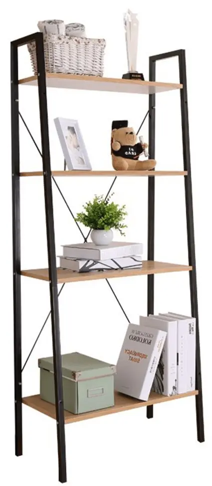 Etajera Tempo Kondela Thea (Oak/Black) - 3