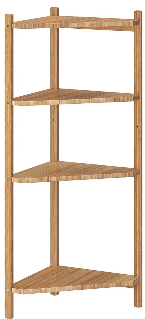 Etajera de colt Ikea Ragrund 34x99 (Bambus) - 2