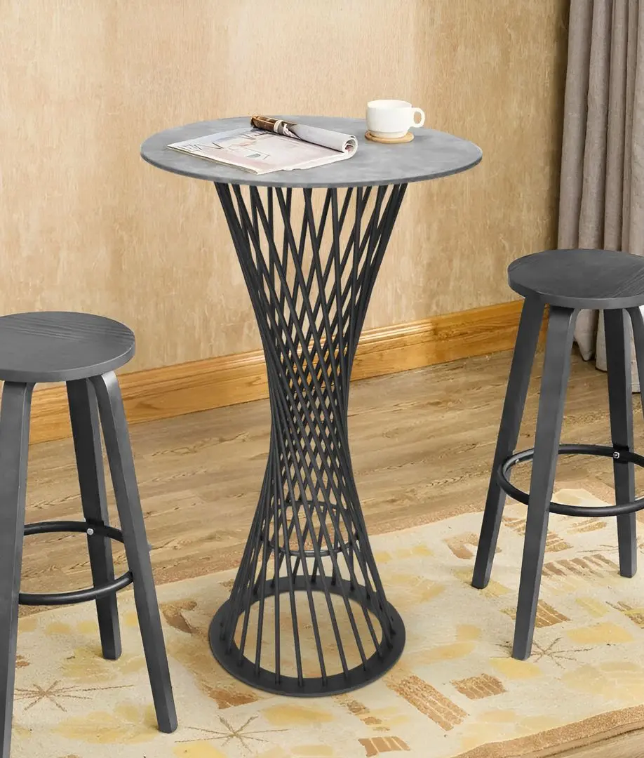 Masa de bar DP Felicia (Grey/Black)