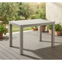 Masa Mobiland Rattan 100x70 (Cappuccino)