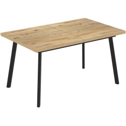 Masa extensibila Magnusplus Lini 138/178x85 Rivoli (Wood/Black) Thumb