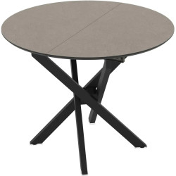 Стол раскладной Magnusplus Ruta 96/126x96 Lagun (Grey/Black) Thumb
