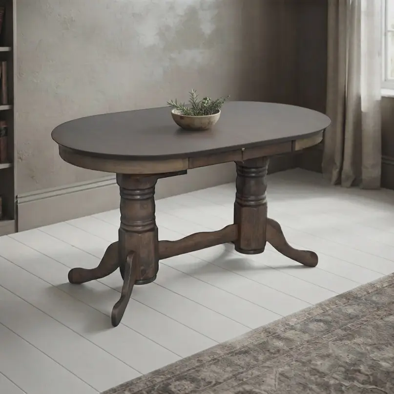 Masa extensibila Evelin HV-31N (Antique Grey)